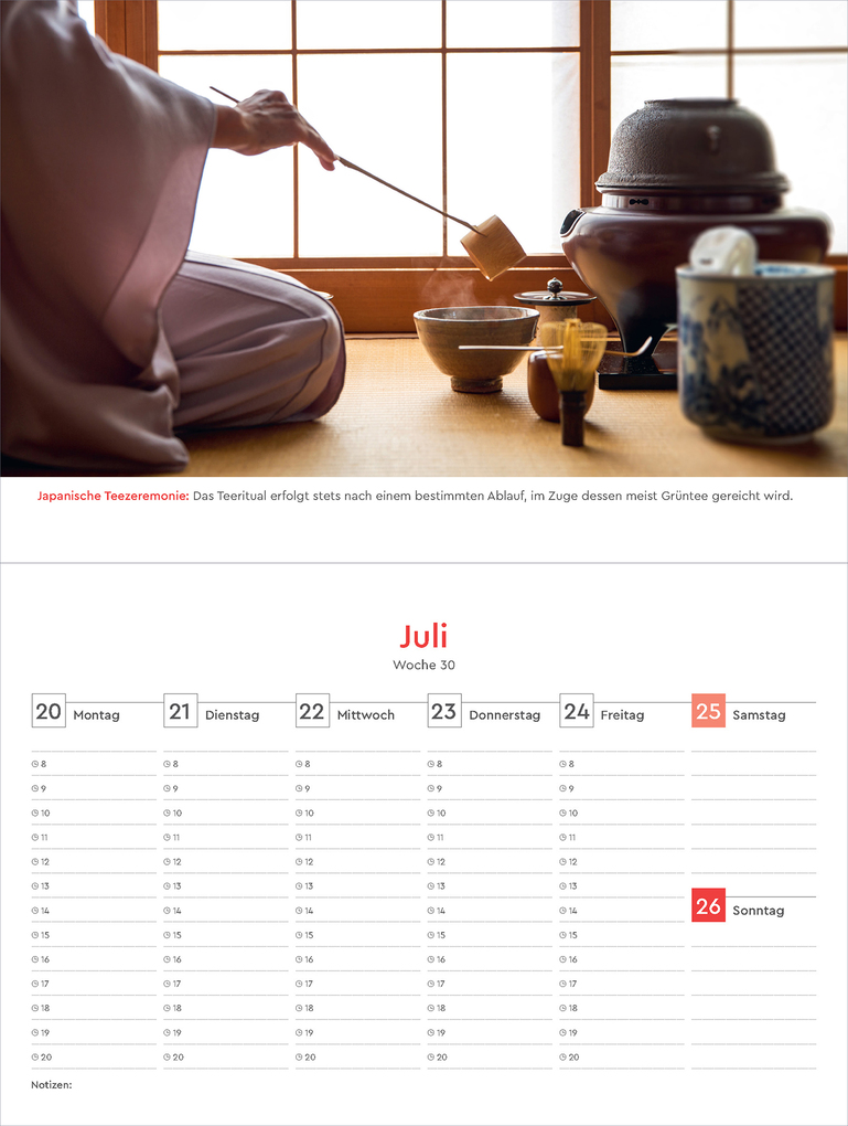 Weitere Ansicht: Japan - KUNTH Tischkalender 2026
