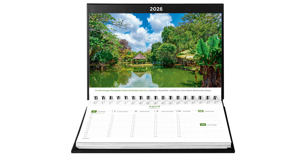 Weitere Ansicht: In 52 Gärten um die Welt - KUNTH Tischkalender 2026