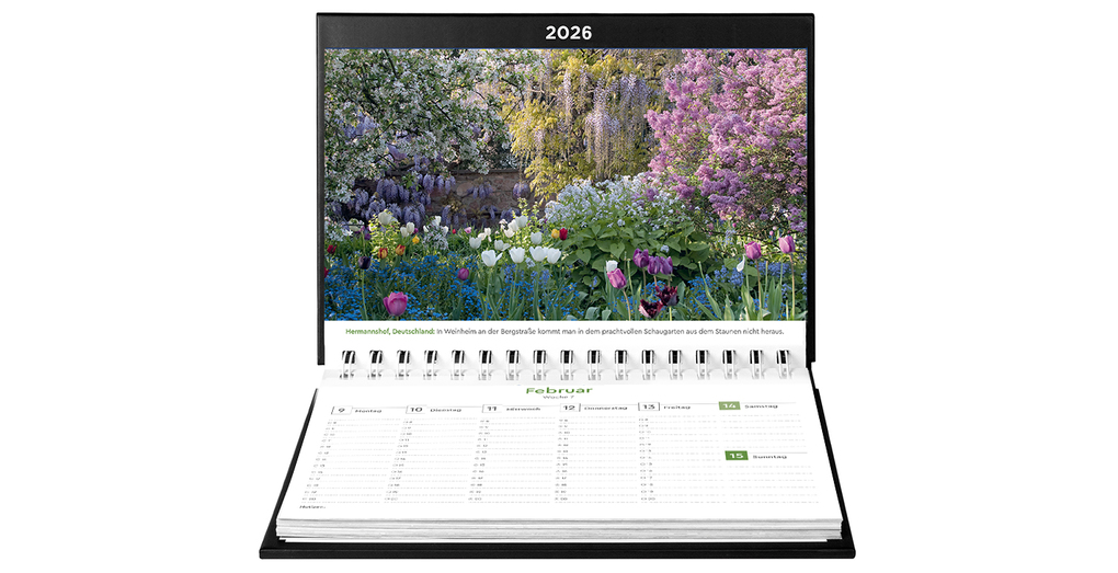 Weitere Ansicht: In 52 Gärten um die Welt - KUNTH Tischkalender 2026