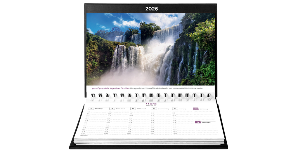 Weitere Ansicht: Farben der Erde - KUNTH Tischkalender 2026