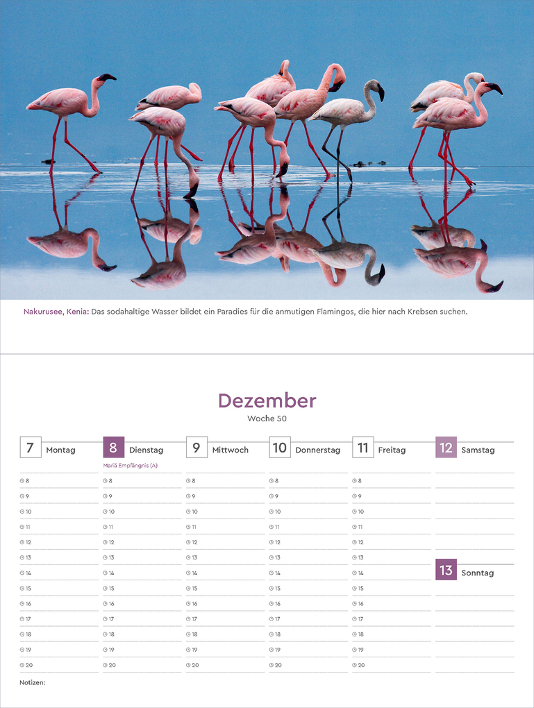 Weitere Ansicht: Farben der Erde - KUNTH Tischkalender 2026