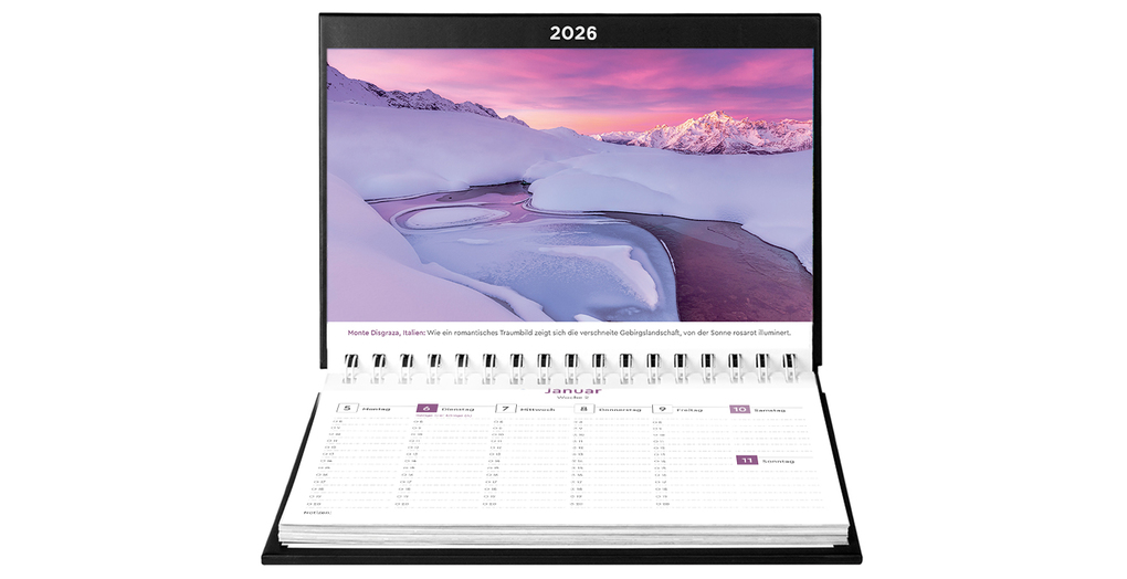 Weitere Ansicht: Farben der Erde - KUNTH Tischkalender 2026