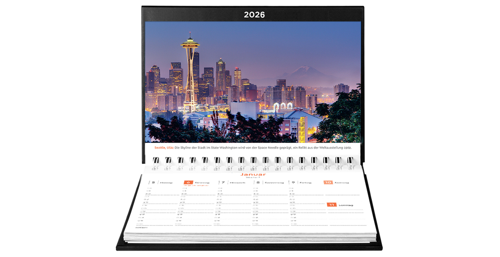 Weitere Ansicht: Metropolen - KUNTH Tischkalender 2026