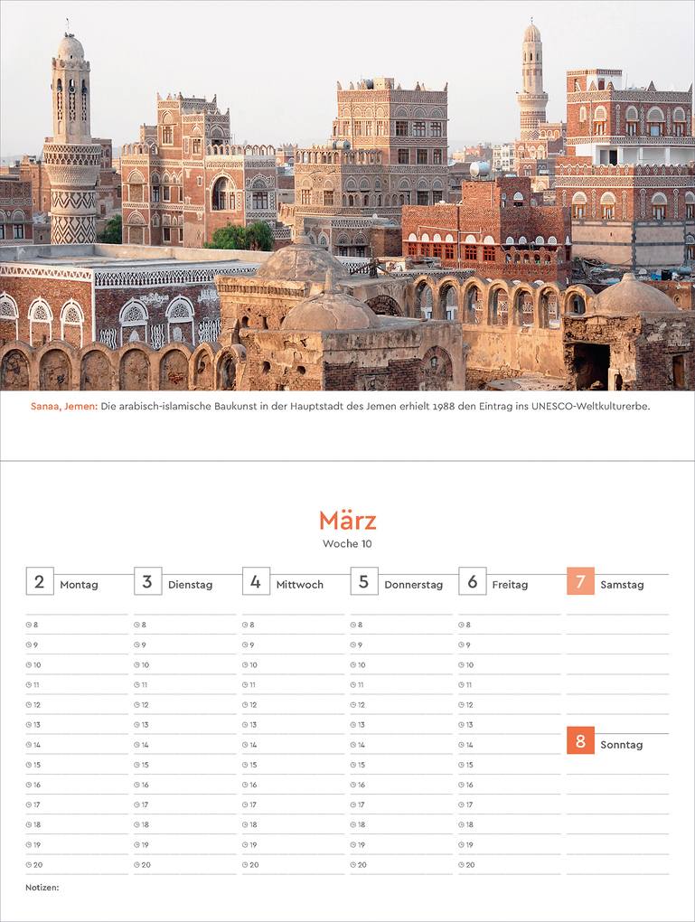 Weitere Ansicht: Metropolen - KUNTH Tischkalender 2026