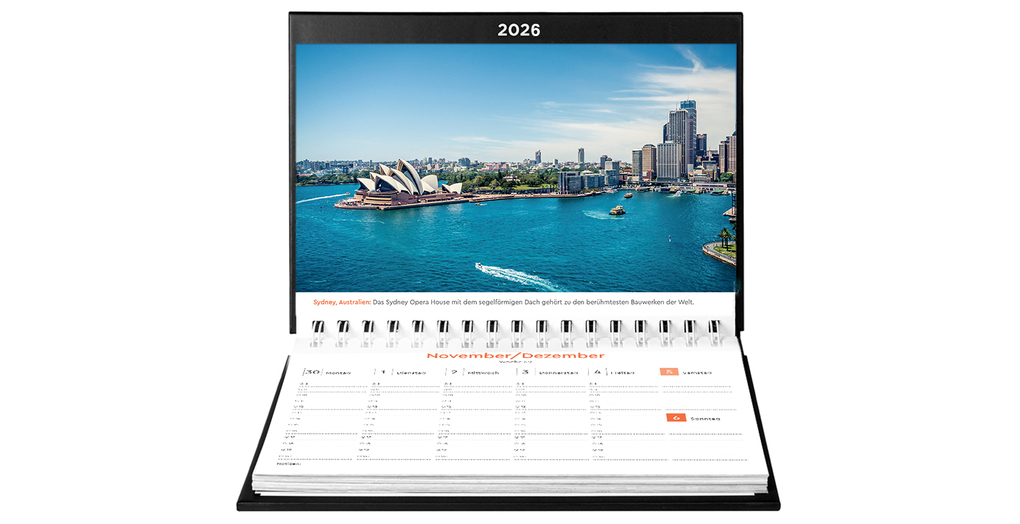 Weitere Ansicht: Metropolen - KUNTH Tischkalender 2026