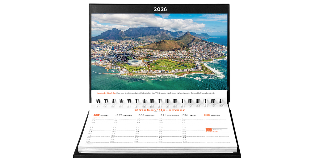 Weitere Ansicht: Metropolen - KUNTH Tischkalender 2026