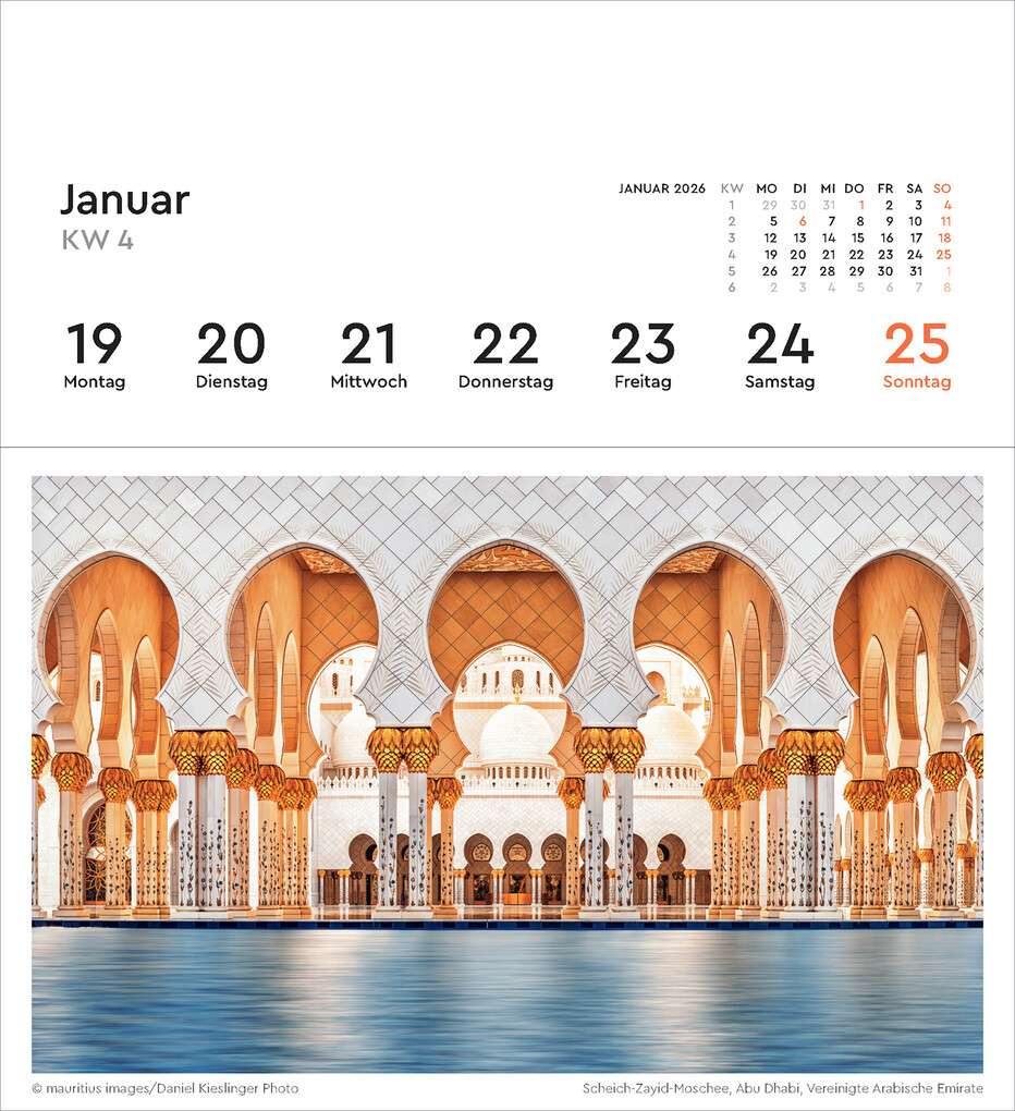Weitere Ansicht: Weltreise - KUNTH Postkartenkalender 2026