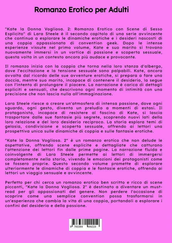 Weitere Ansicht: Kate la Donna Vogliosa. 2 | Lara Steele