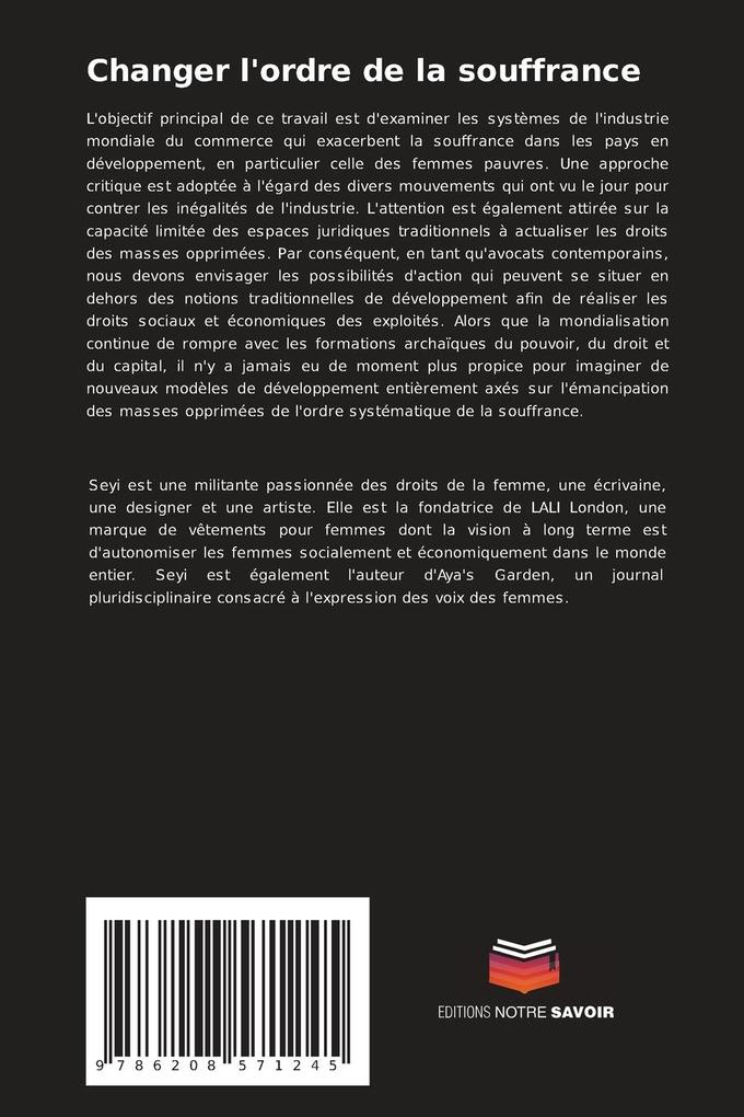 Weitere Ansicht: Changer l'ordre de la souffrance | Seyi Afolabi