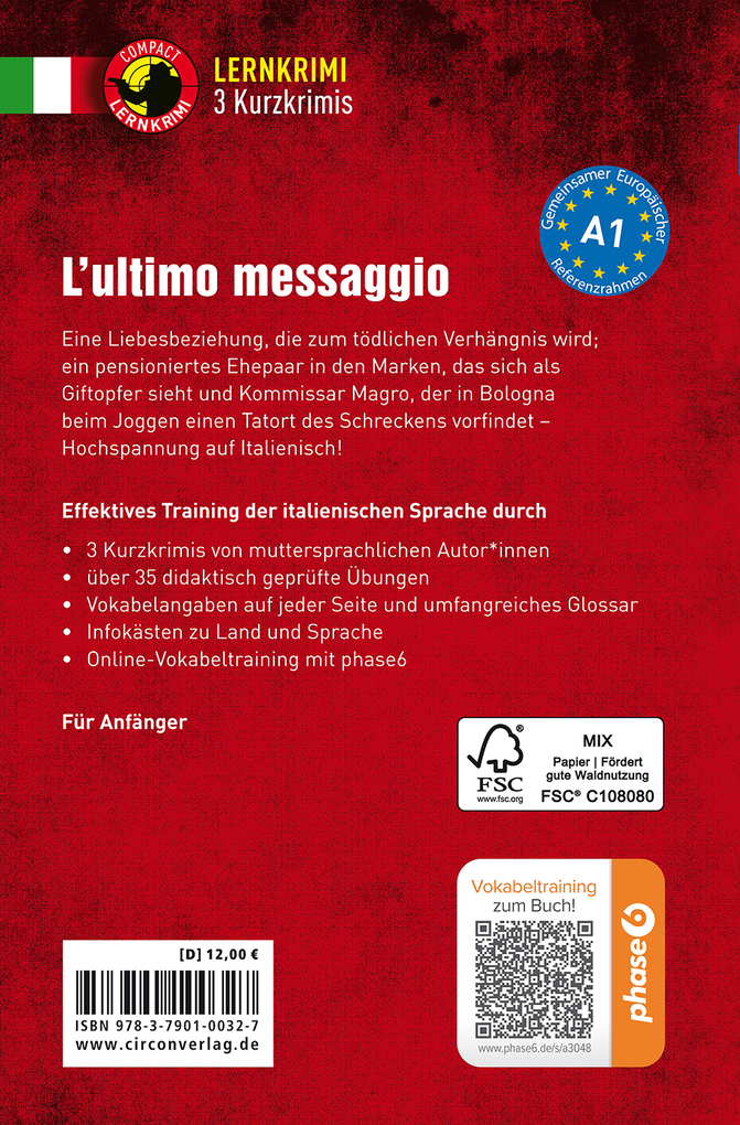 Weitere Ansicht: L'ultimo messaggio. Italienisch A1 | Alessandra Felici Puccetti, Roberta Rossi, Tiziana Stillo