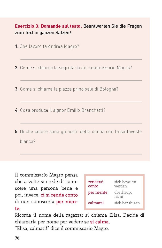 Weitere Ansicht: L'ultimo messaggio. Italienisch A1 | Alessandra Felici Puccetti, Roberta Rossi, Tiziana Stillo