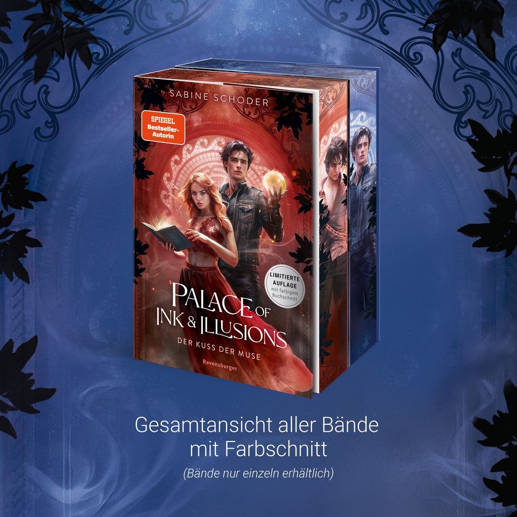 Weitere Ansicht: Palace of Ink & Illusions, Band 2: Die Nacht des Verrats (Knisternde Romantasy von SPIEGEL-Bestsellerautorin Sabine Schoder) | Sabine Schoder