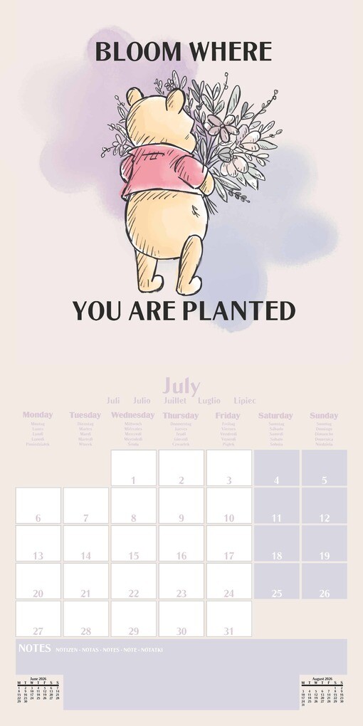 Weitere Ansicht: WINNIE THE POOH Broschürenkalender 30 x 30
