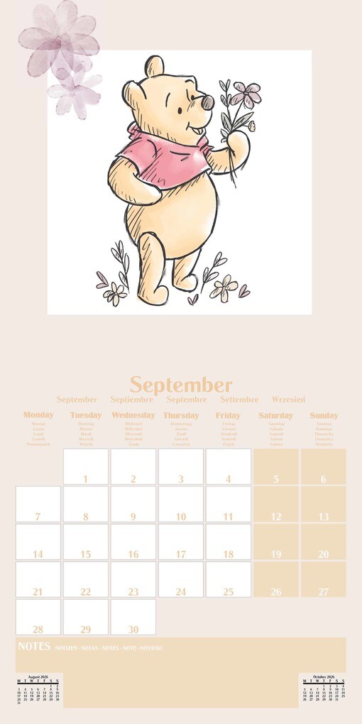 Weitere Ansicht: WINNIE THE POOH Broschürenkalender 30 x 30