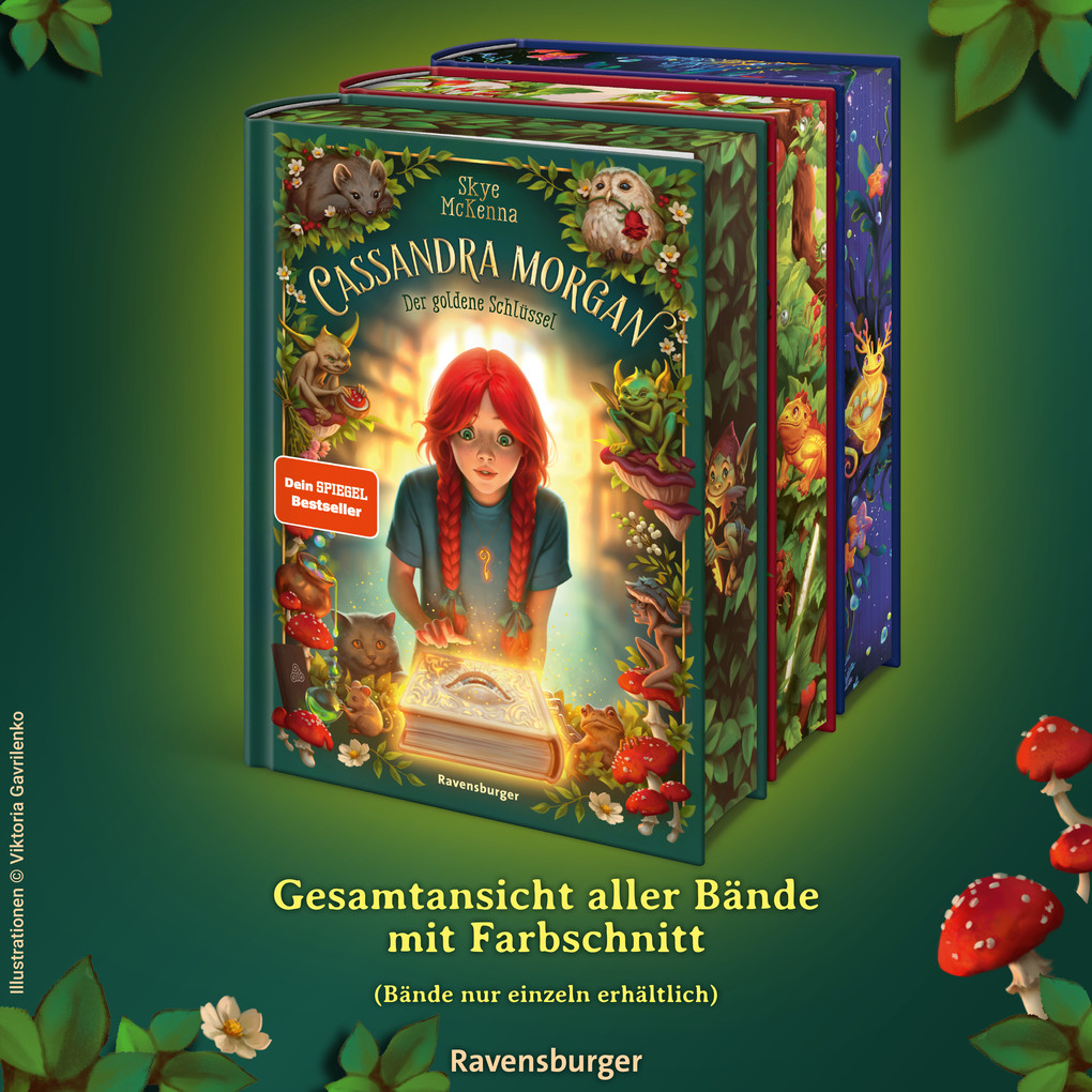 Weitere Ansicht: Cassandra Morgan, Band 1 - Der goldene Schlüssel | Skye McKenna