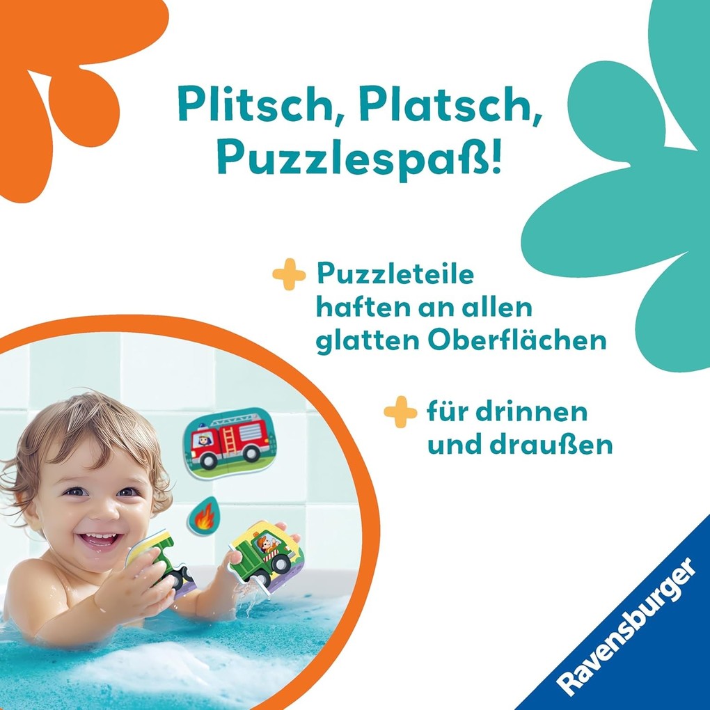 Weitere Ansicht: Play+ Mein erstes Bade-Puzzle: Fahrzeuge - ab 12 Monate