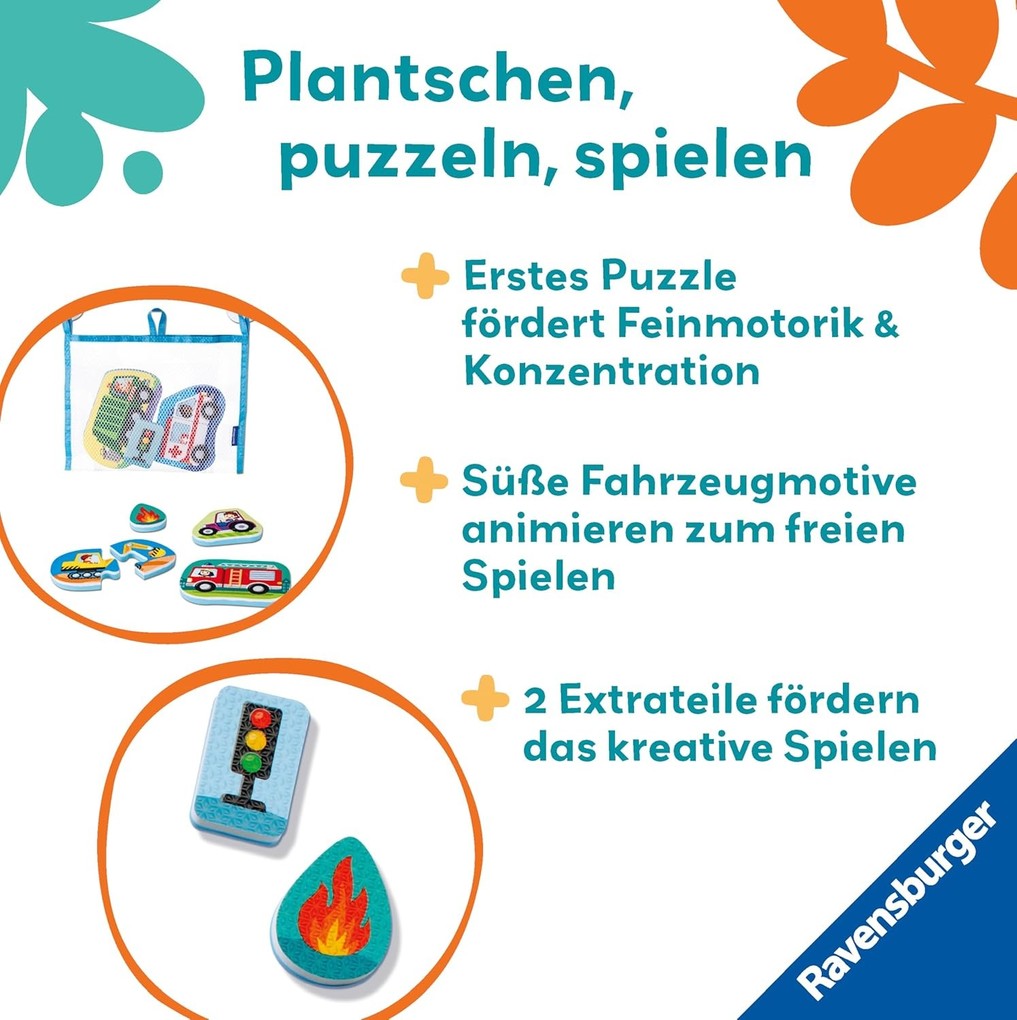 Weitere Ansicht: Play+ Mein erstes Bade-Puzzle: Fahrzeuge - ab 12 Monate