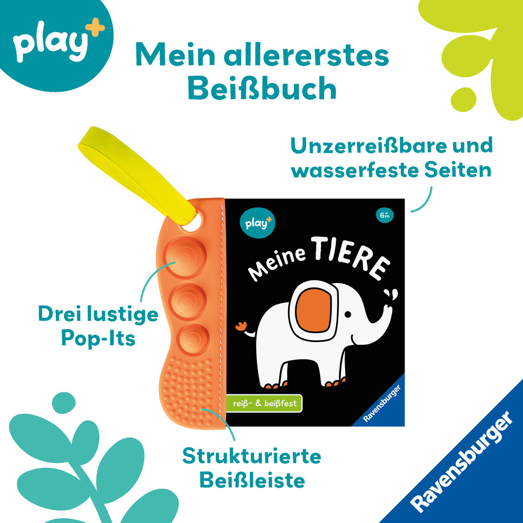 Weitere Ansicht: Play+ flip&pop Meine Tiere - ab 6 Monate