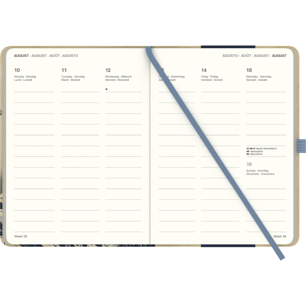 Weitere Ansicht: Hokusai 2026 - Buchkalender - Taschenkalender - Kunstkalender - 16x22