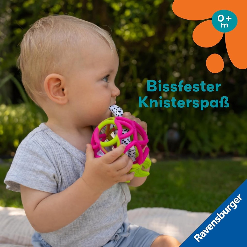 Weitere Ansicht: Play+ Sensorik-Greifling: Drachenfrucht - ab 0 Monate