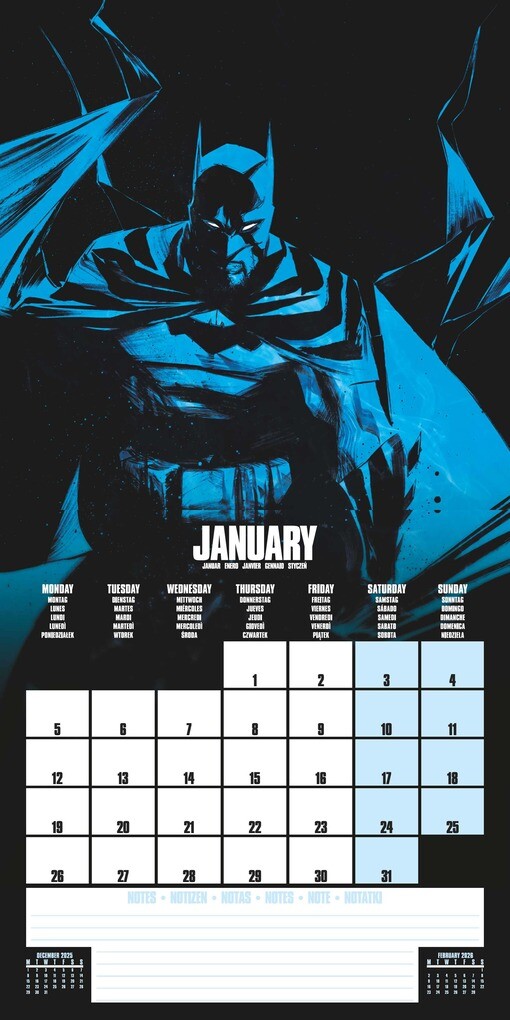 Weitere Ansicht: BATMAN Broschürenkalender im Format 30 x 30