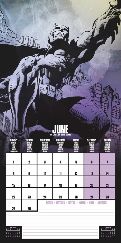 Weitere Ansicht: BATMAN Broschürenkalender im Format 30 x 30