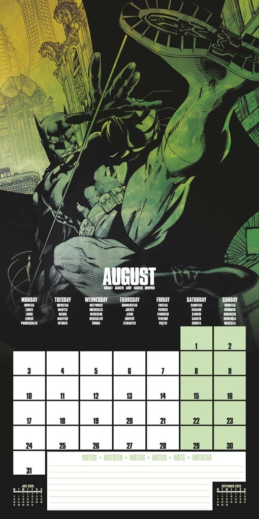 Weitere Ansicht: BATMAN Broschürenkalender im Format 30 x 30