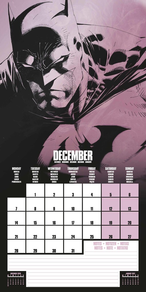 Weitere Ansicht: BATMAN Broschürenkalender im Format 30 x 30