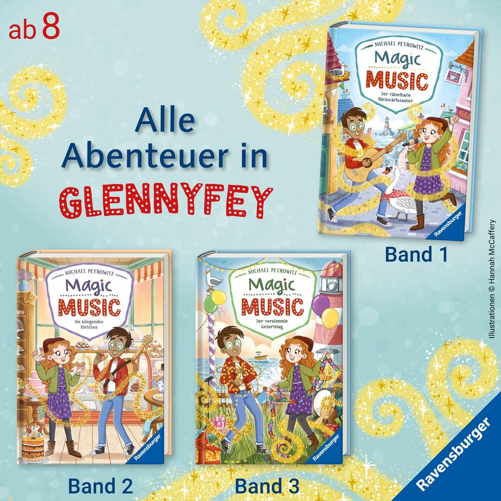 Weitere Ansicht: Magic Music, Band 1 - Der rätselhafte Rückwärtszauber | Michael Petrowitz