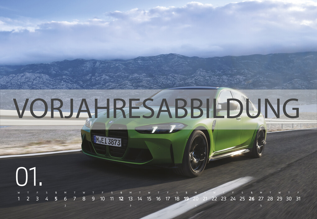 Weitere Ansicht: BMW M Wandkalender 2026