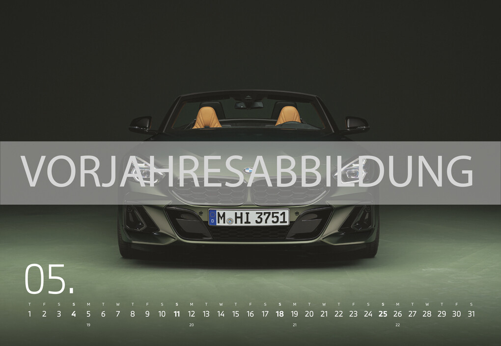 Weitere Ansicht: BMW M Wandkalender 2026