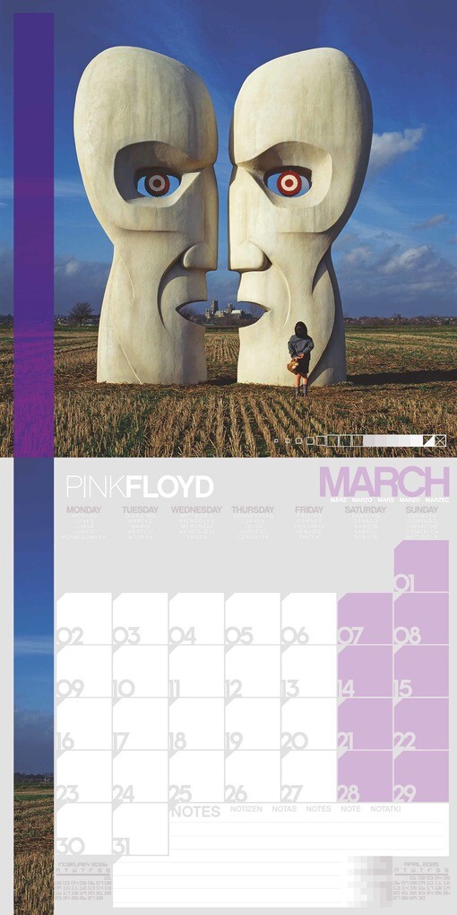 Weitere Ansicht: PINK FLOYD - Broschürenkalender im Format 30 x 30