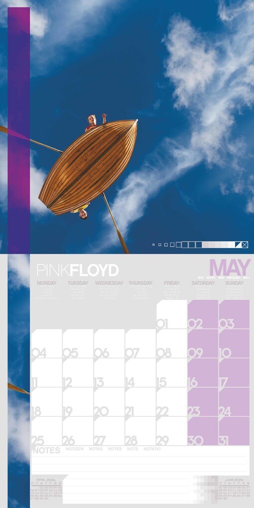Weitere Ansicht: PINK FLOYD - Broschürenkalender im Format 30 x 30