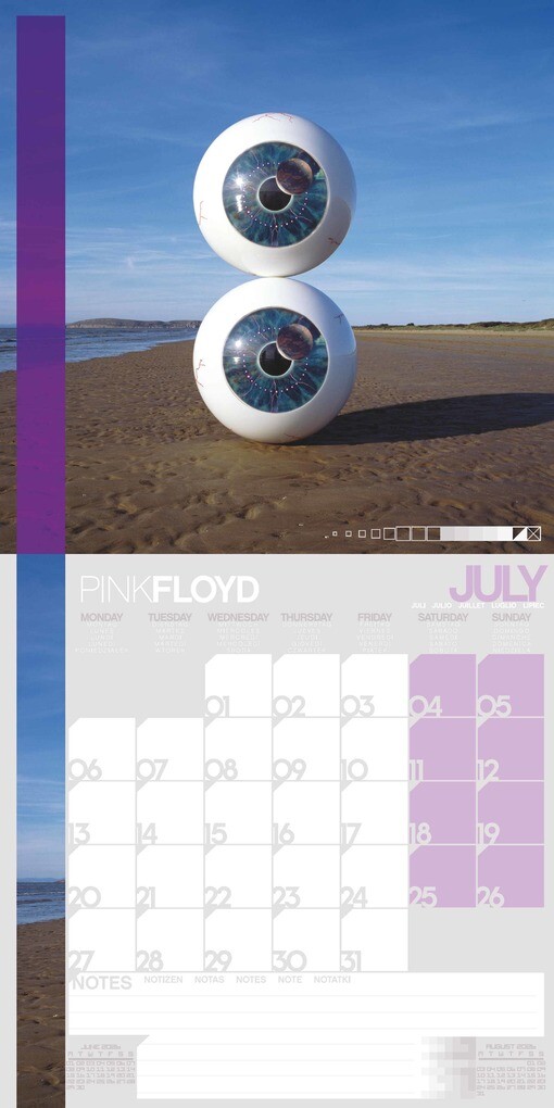 Weitere Ansicht: PINK FLOYD - Broschürenkalender im Format 30 x 30