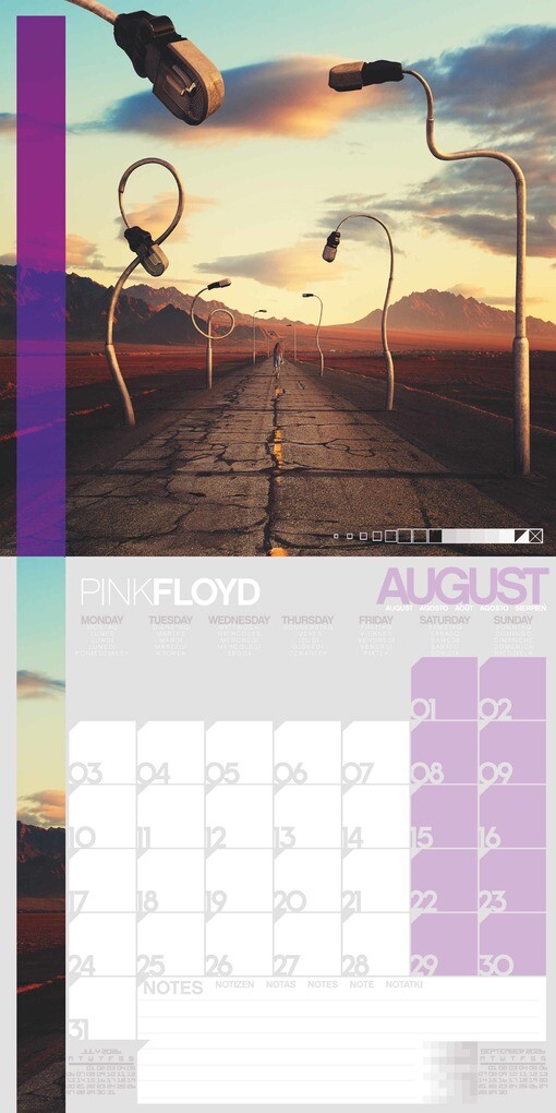 Weitere Ansicht: PINK FLOYD - Broschürenkalender im Format 30 x 30