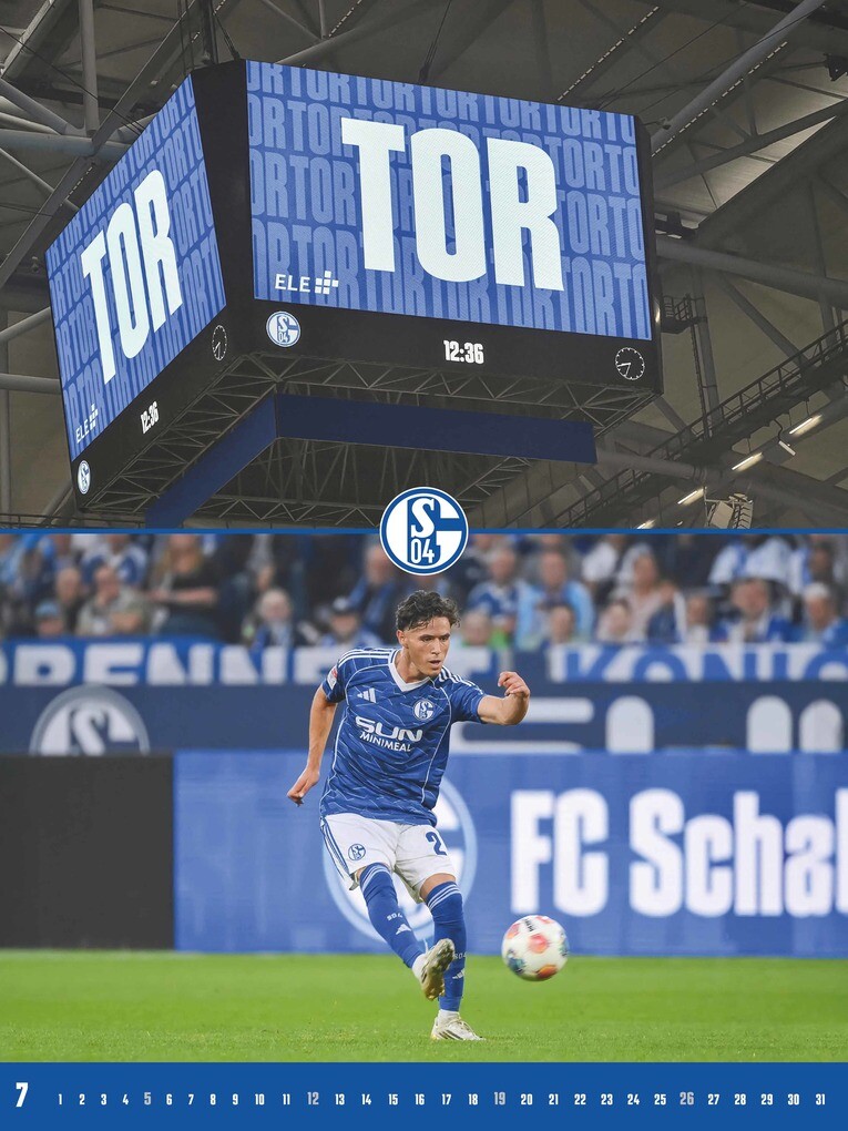 Weitere Ansicht: FC Schalke 04 2026 - Poster-Kalender-XL - Fußball-Kalender - Fan-Kalender - 48x64 - Sport | Neumann Verlage GmbH & Co. KG