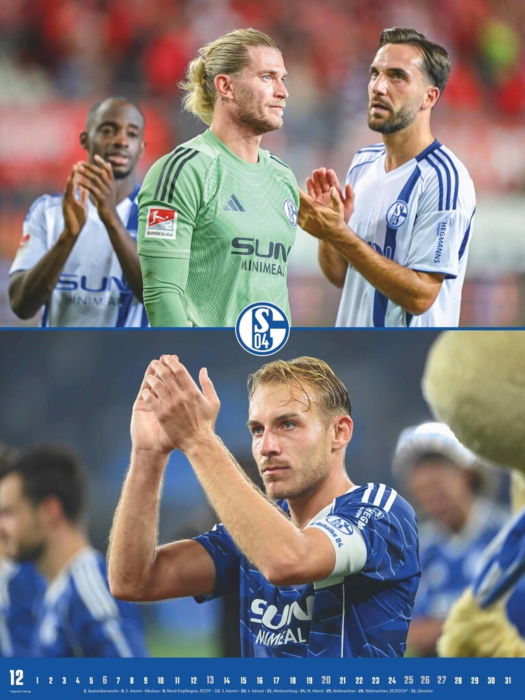 Weitere Ansicht: FC Schalke 04 2026 - Poster-Kalender-XL - Fußball-Kalender - Fan-Kalender - 48x64 - Sport | Neumann Verlage GmbH & Co. KG