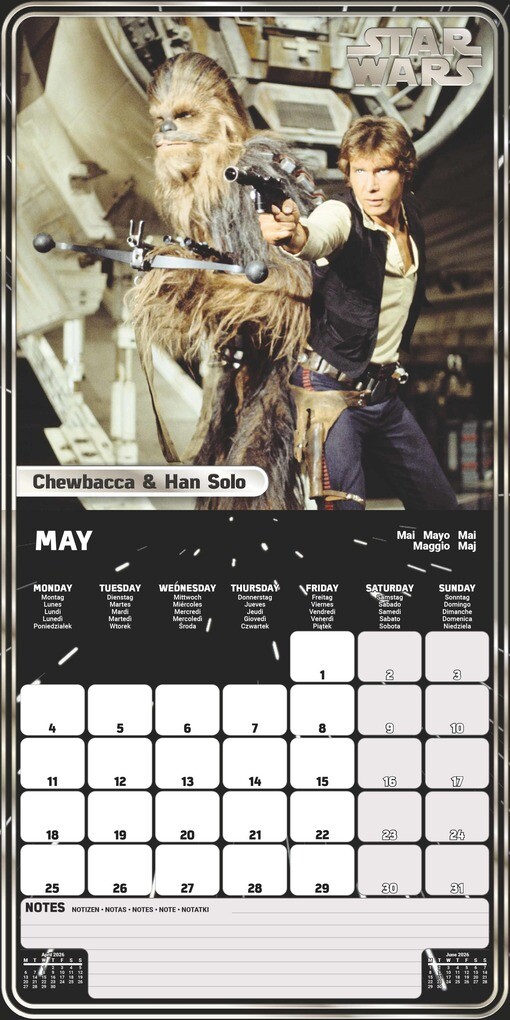 Weitere Ansicht: STARWARS - Broschürenkalender 30 x 30