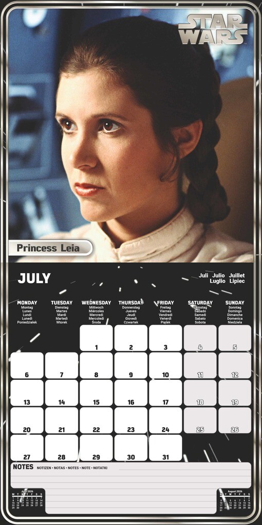 Weitere Ansicht: STARWARS - Broschürenkalender 30 x 30