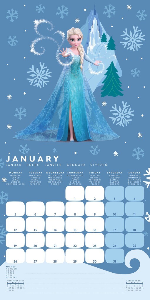 Weitere Ansicht: FROZEN - Broschürenkalender im Format 30 x 30