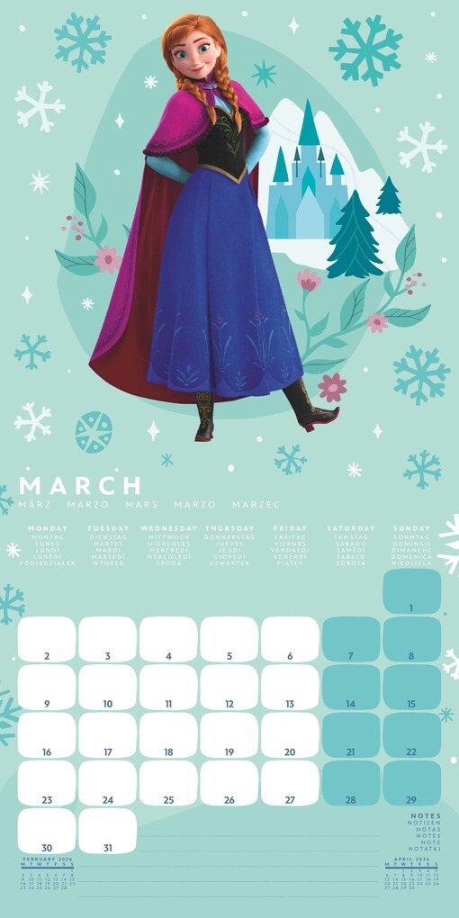 Weitere Ansicht: FROZEN - Broschürenkalender im Format 30 x 30