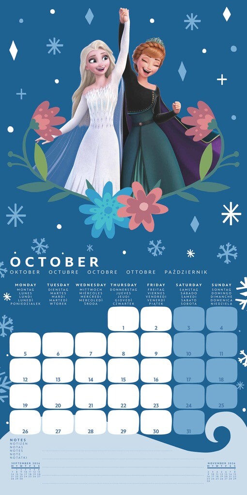 Weitere Ansicht: FROZEN - Broschürenkalender im Format 30 x 30