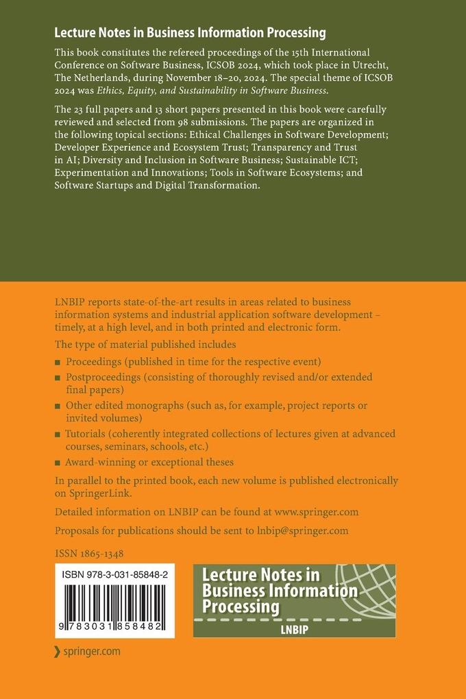 Weitere Ansicht: Software Business