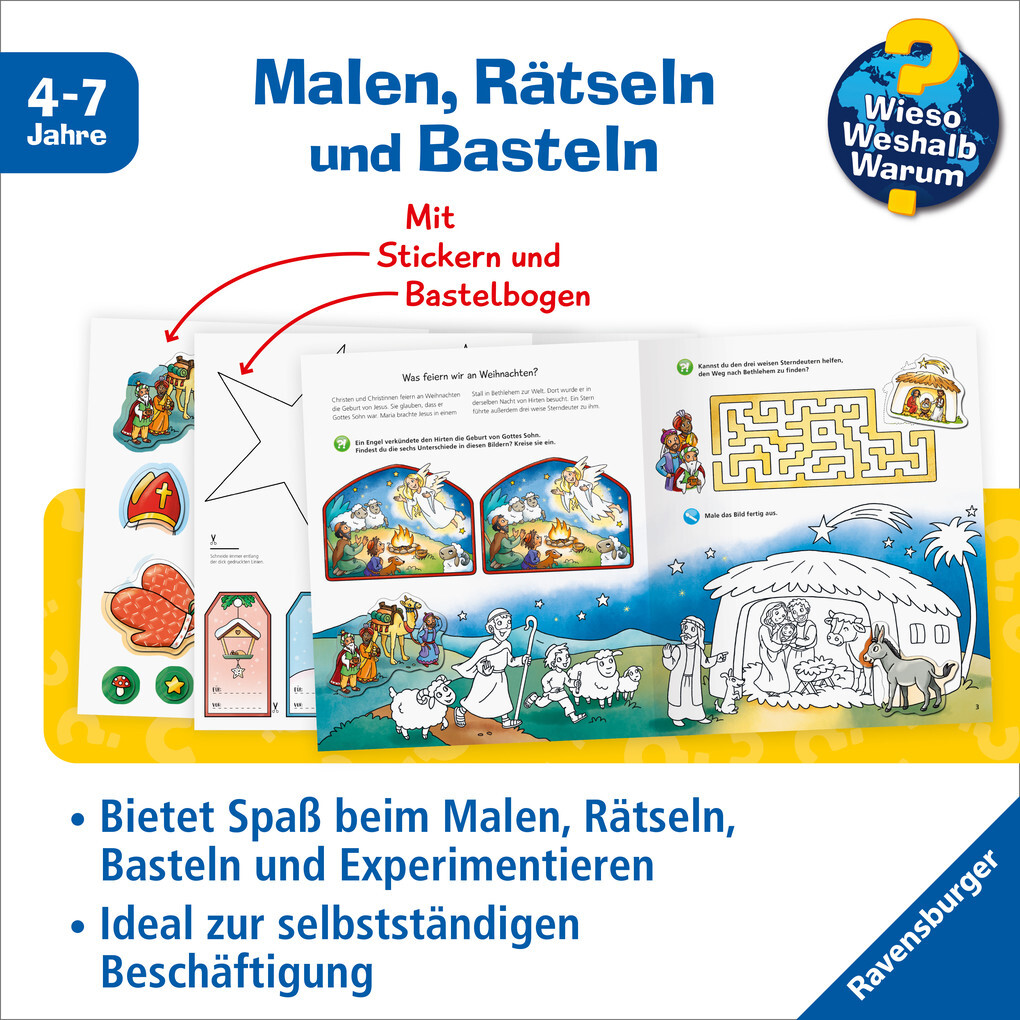 Weitere Ansicht: Wieso? Weshalb? Warum? aktiv-Heft - Weihnachten