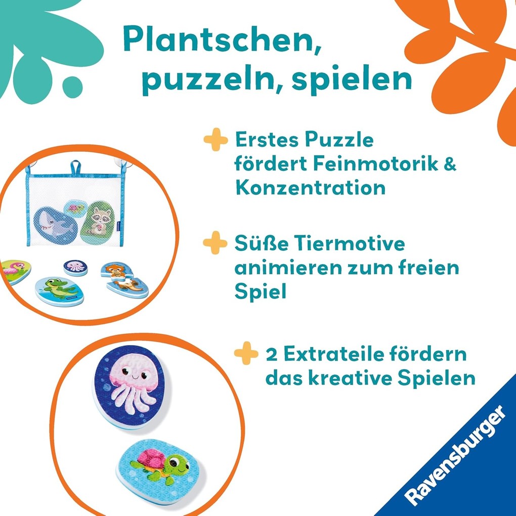 Weitere Ansicht: Play+ Mein erstes Bade-Puzzle: Tiere - ab 12 Monate