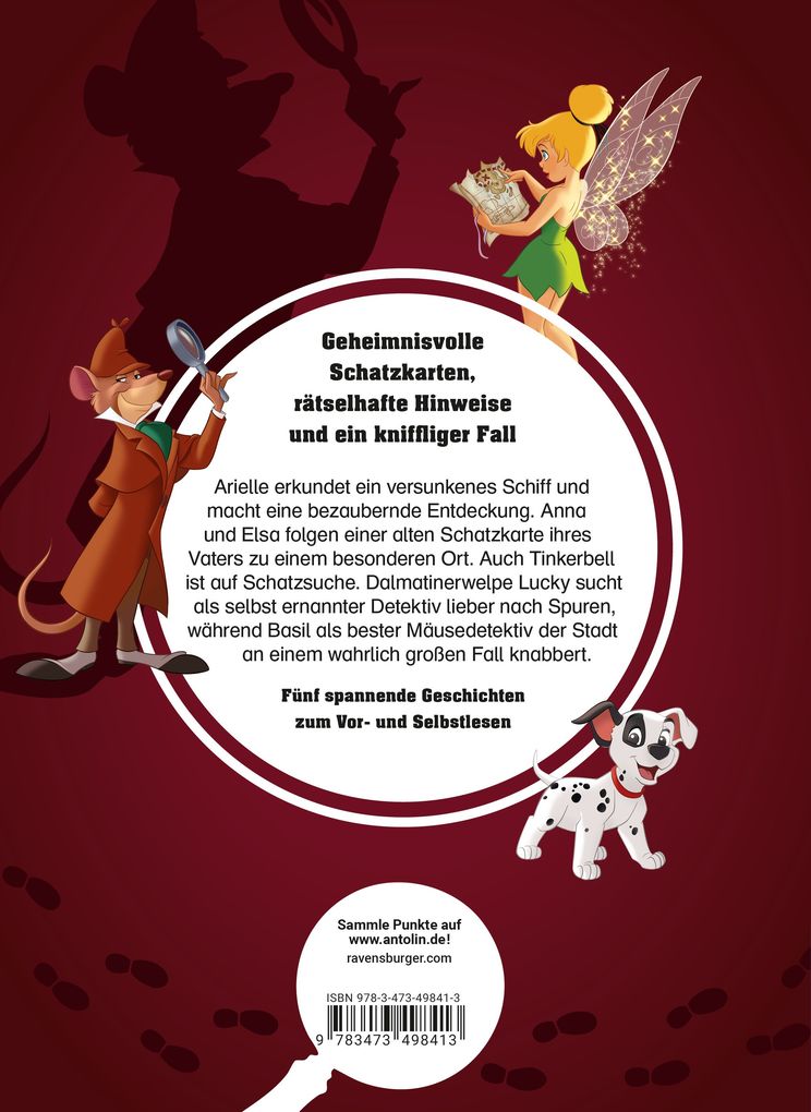 Weitere Ansicht: Disney - Echt spannend! Spuren folgen, Schätze finden - zum Lesenlernen | Annette Neubauer