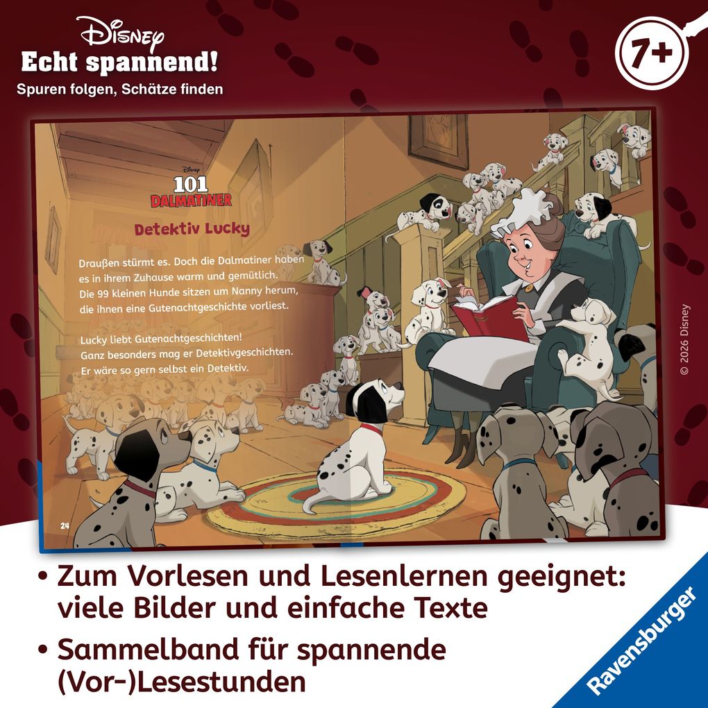 Weitere Ansicht: Disney - Echt spannend! Spuren folgen, Schätze finden - zum Lesenlernen | Annette Neubauer