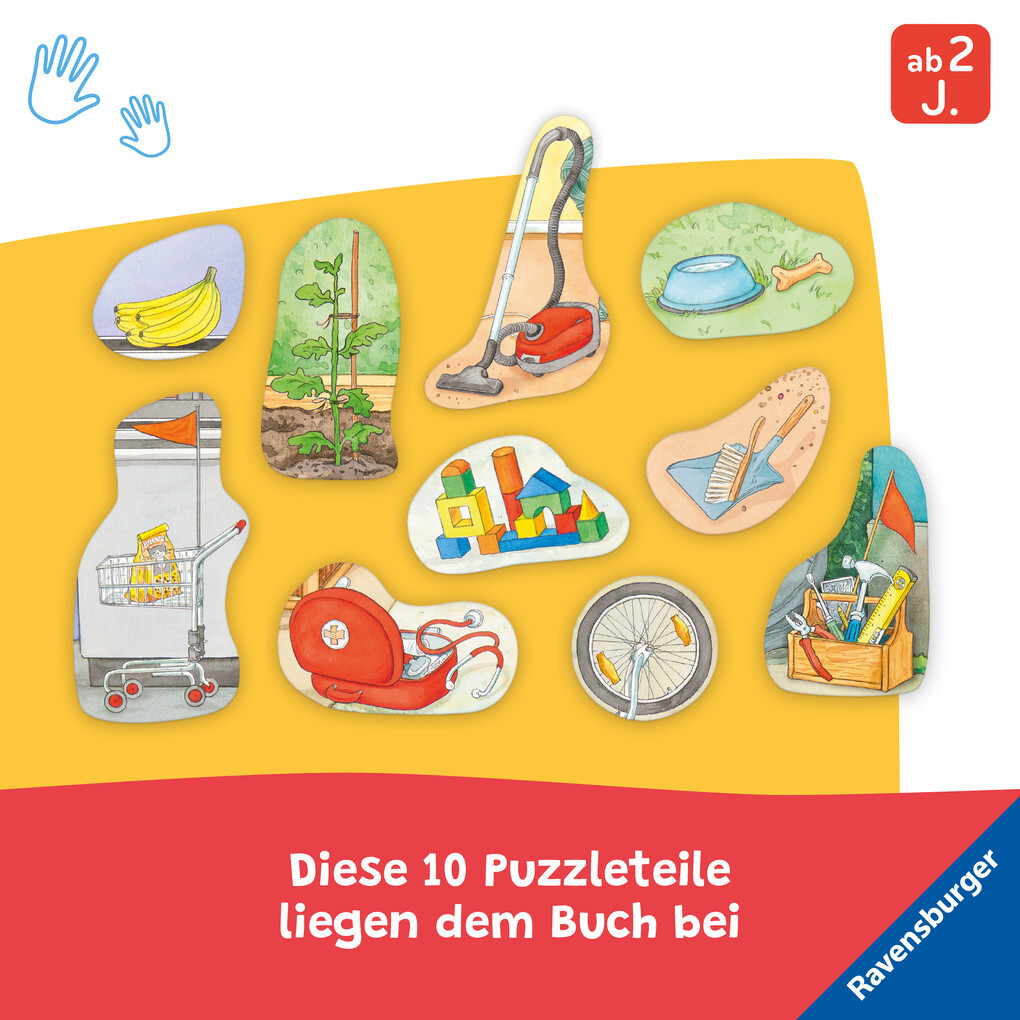 Weitere Ansicht: Mein großes Puzzle-Spielbuch - Alle helfen mit | Mila Rulff