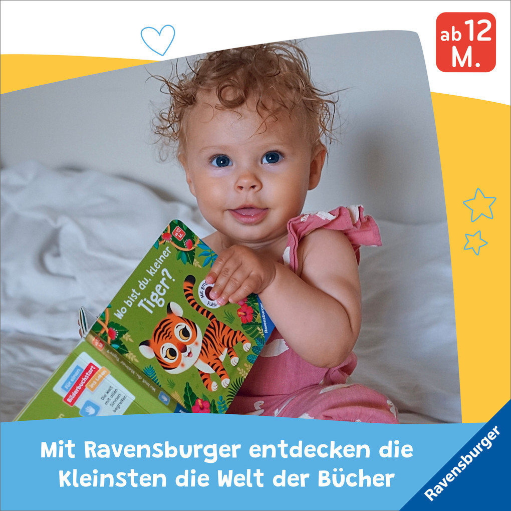 Weitere Ansicht: Wo bist du, kleiner Tiger? | Mila Rulff
