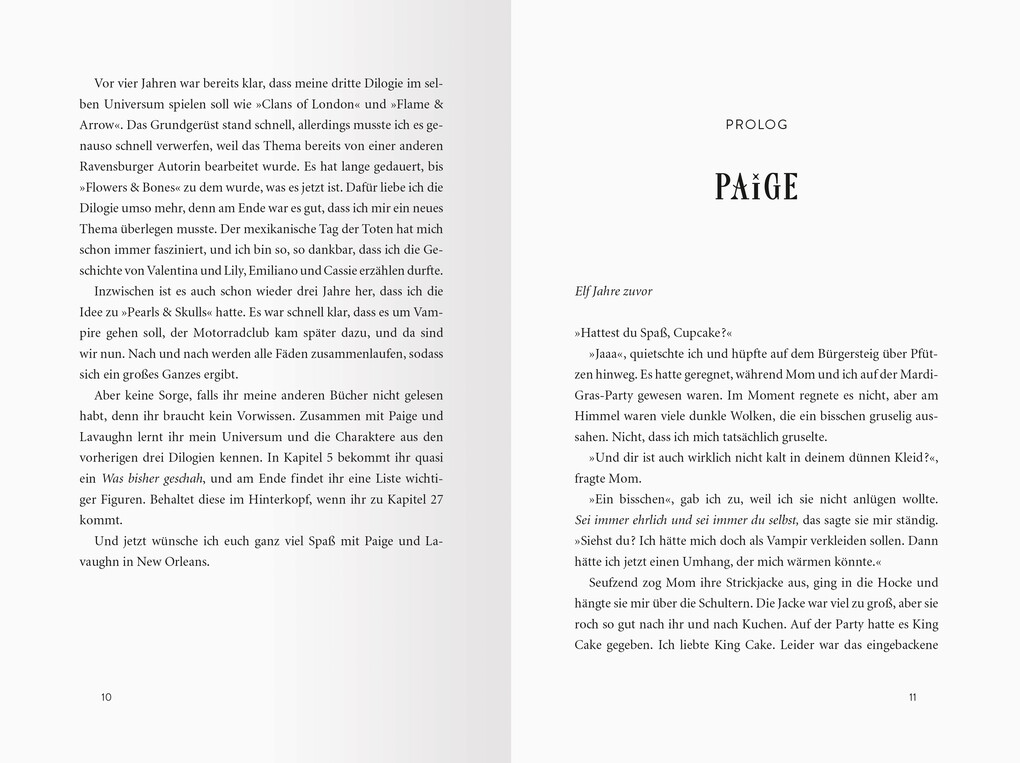 Weitere Ansicht: Pearls & Skulls, Band 1 - Unsterblich | Sandra Grauer